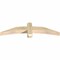 Ekena Millwork Bellingham Rough Sawn Timber Gable Bracket, Douglas Fir, 48"W x 12"H x 4"D x 4"F, 6/12 Pitch GBW048X12X0404BEL00RDF - alternate 5